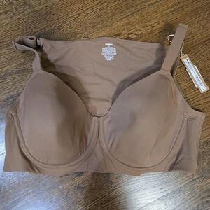 Skims Fits Everybody Full Coverage Back Smoother Bra 42D